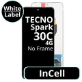 LCD InCell No Frame For Tecno Spark 30C 4G - White Box