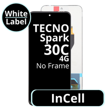 LCD InCell No Frame For Tecno Spark 30C 4G - White Box