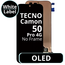 LCD OLED No Frame For Tecno Camon 50 Pro 4G - White Box