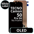 LCD OLED No Frame For Tecno Camon 50 Pro 5G - White Box
