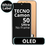 LCD OLED No Frame For Tecno Camon 50 Ultra - White Box