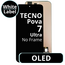 LCD OLED No Frame For Tecno Pova 7 Ultra - White Box