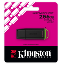 DataTraveler Exodia Kingston Type A - 3.2 USB Stick - 256GB Flash Drive