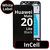LCD InCell With Frame For Huawei Mate 20 Lite Black  - White Box