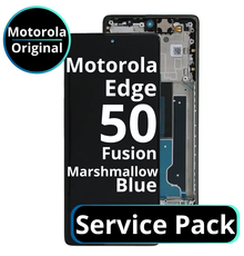 LCD Motorola Edge 50 Fusion - 5D68C24344 / 5D68C24359 / 5D68C24633 Marshmallow Blue Service Pack
