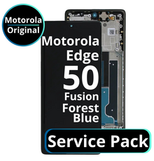 LCD Motorola Edge 50 Fusion - 5D68C24365 / 5D68C24346 Forest Blue Service Pack