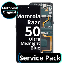 LCD Motorola Razr 50 Ultra - 5D68C24594 / 5D68C24698 Midnight Blue  Service Pack