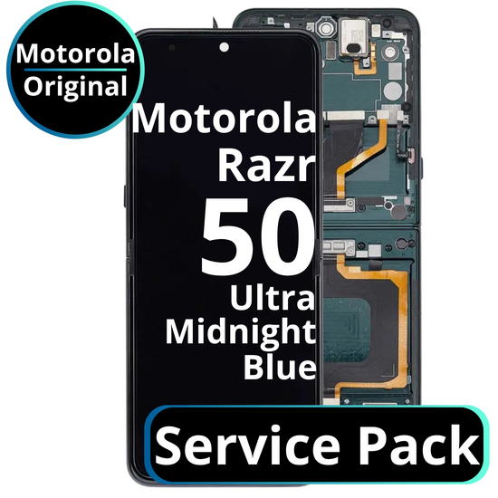LCD Motorola Razr 50 Ultra - 5D68C24594 / 5D68C24698 Midnight Blue  Service Pack