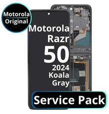 LCD Motorola Razr 50 / Razr 2024 - 5D68C24806 / 5D68C24967 / 5D68C24970 Koala Grey  Service Pack
