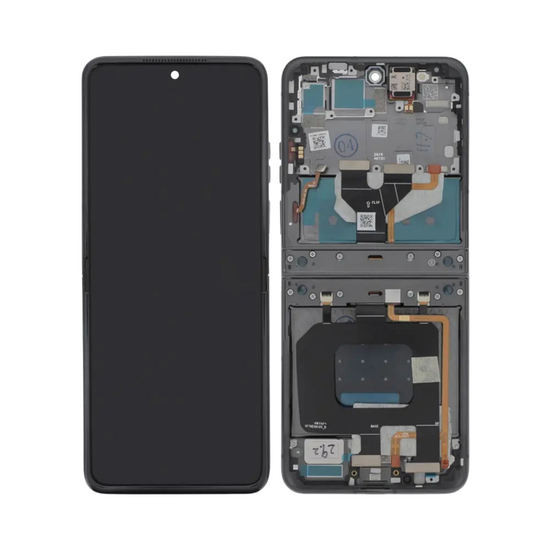 LCD Motorola Razr 50 / Razr 2024 - 5D68C24806 / 5D68C24967 / 5D68C24970 Koala Grey  Service Pack