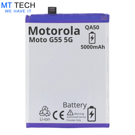 BATTERY MT Tech For Motorola Moto G55 - QA50 - 5000mAh