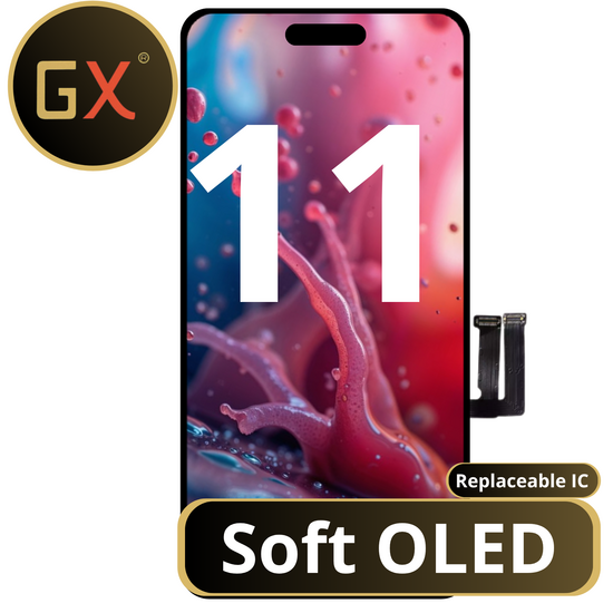 LCD GX Soft OLED For IPhone 11 (Replaceable IC)
