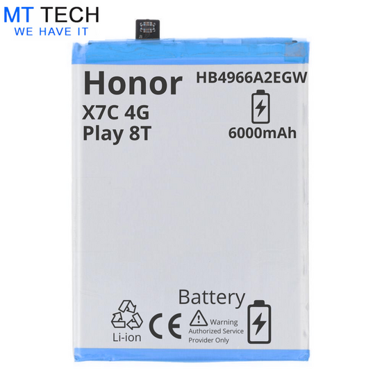 BATTERY MT Tech For Honor X7C 4G / Play 8T - HB4966A2EGW - 6000mAh