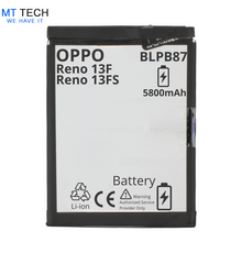 BATTERY MT Tech For Oppo Reno 13F / Reno 13FS - BLPB87 - 5800mAh