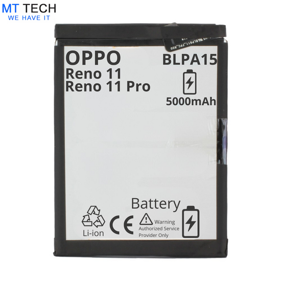 BATTERY MT Tech For Oppo Reno 11 / Reno 11 Pro  - BLPA15  - 5000mAh