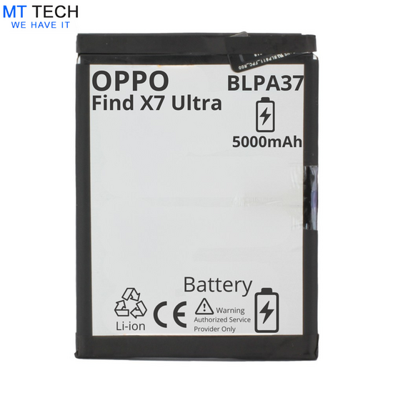 BATTERY MT Tech For Oppo Find X7 Ultra  - BLPA37  - 5000mAh