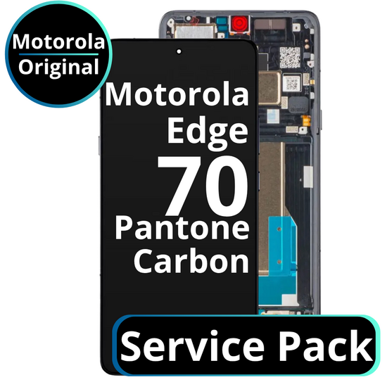 LCD Motorola Edge 70 - 5D68C31910 Pantone Carbon -  Service Pack