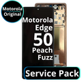LCD Motorola Edge 50 - 5D68C24916 / 5D68C25137 Peach Fuzz -  Service Pack