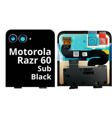 LCD Motorola Razr 60 - 5D68C29964 Black Sub -  Service Pack