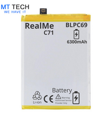 BATTERY MT Tech For Realme C71 - BLPC69 - 6300mAh