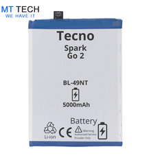 BATTERY MT Tech ForTecno Spark Go 2 - BL-49NT - 5000mAh