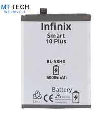 BATTERY MT Tech For Infinix Smart 10 Plus - BL-58HX - 6000mAh