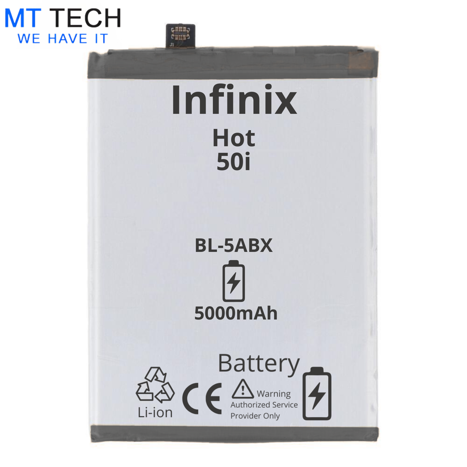 BATTERY MT Tech For Infinix Hot 50i - BL-5ABX - 5000mAh