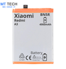 BATTERY MT Tech For Xiaomi Redmi A3 - BN5R- 4900mAh