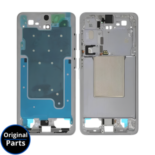 Middle Frame Silver Shadow for Samsung S26 S942B - GH82-39191F - Service Pack