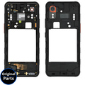 Middle Frame Black for Samsung Xcover 7 G556B - GH98-49052A - Service Pack