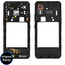Middle Frame Black for Samsung Xcover 7 G556B - GH98-49052A - Service Pack