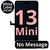 LCD No Message Diagnosable Excellent InCell For IPhone 13 mini  White Box