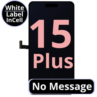 LCD No Message Diagnosable Excellent InCell For IPhone 15 Plus White Box