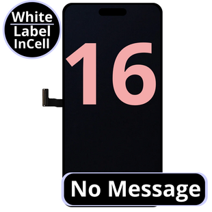 LCD No Message Diagnosable Excellent InCell For IPhone 16 White Box