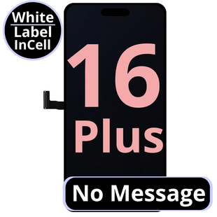 LCD No Message Diagnosable Excellent InCell For IPhone 16 Plus White Box