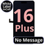 LCD No Message Diagnosable Excellent InCell For IPhone 16 Plus White Box