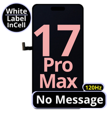 LCD No Message Diagnosable Excellent InCell For IPhone 17 Pro Max 120Hz White Box