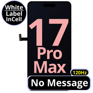 LCD No Message Diagnosable Excellent InCell For IPhone 17 Pro Max 120Hz White Box