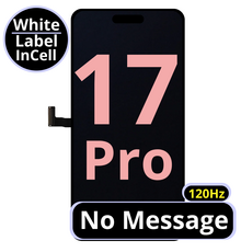 LCD No Message Diagnosable Excellent InCell For IPhone 17 Pro 120Hz White Box