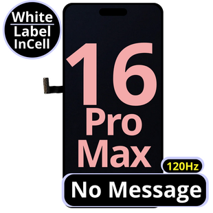 LCD No Message Diagnosable Excellent InCell For IPhone 16 Pro Max 120Hz White Box