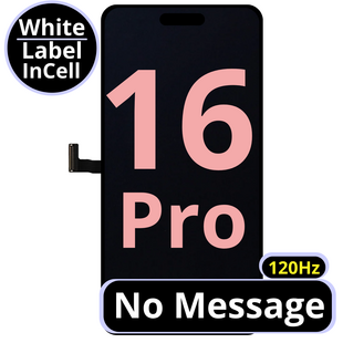 LCD No Message Diagnosable Excellent InCell For IPhone 16 Pro 120Hz White Box