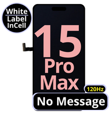LCD No Message Diagnosable Excellent InCell For IPhone 15 Pro Max 120Hz White Box