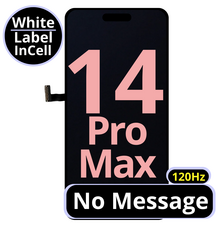LCD No Message Diagnosable Excellent InCell For IPhone 14 Pro Max 120 HZ White Box