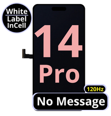 LCD No Message Diagnosable Excellent InCell For IPhone 14 Pro 120Hz White Box