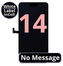 LCD No Message Diagnosable Excellent InCell For IPhone 14  White Box