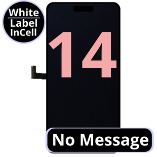 LCD No Message Diagnosable Excellent InCell For IPhone 14  White Box