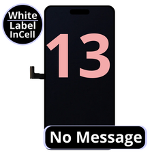 LCD No Message Diagnosable Excellent InCell For IPhone 13  White Box
