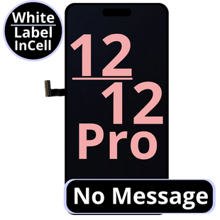 LCD No Message Diagnosable Excellent InCell For IPhone 12 / 12 Pro White Box