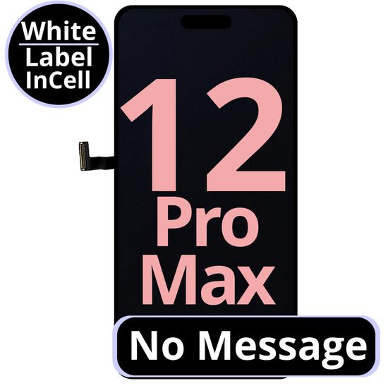LCD No Message Diagnosable Excellent InCell For IPhone 12 Pro Max White Box