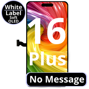 LCD No Message Diagnosable Soft Oled Excellent For IPhone 16 Plus White Box